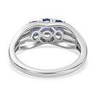 AA Tansanit-Ring, 925 Silber platiniert  ca. 0,56 ct image number 5