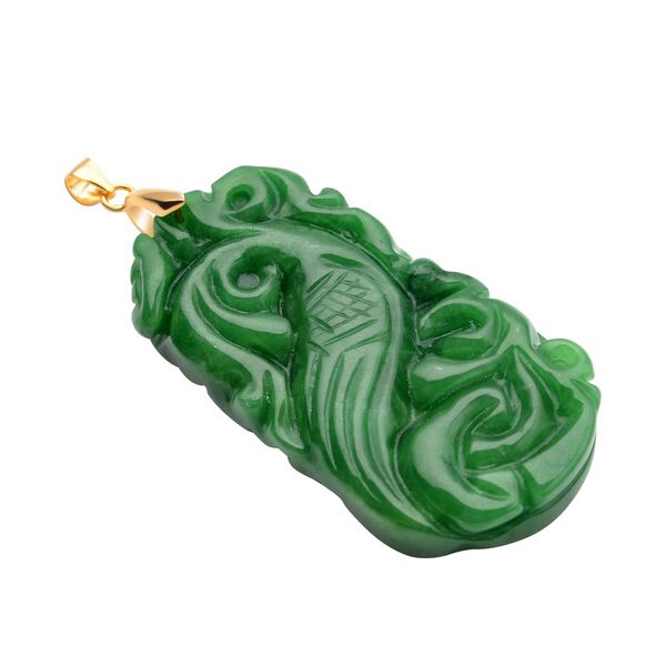 Gr&uuml;ner Jade-Anh&auml;nger - 154 ct. image number 6