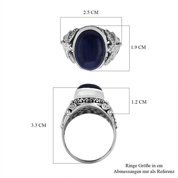 Royal Bali Kollektion- Lapislazuli Ring- 9,44 Karat image number 5