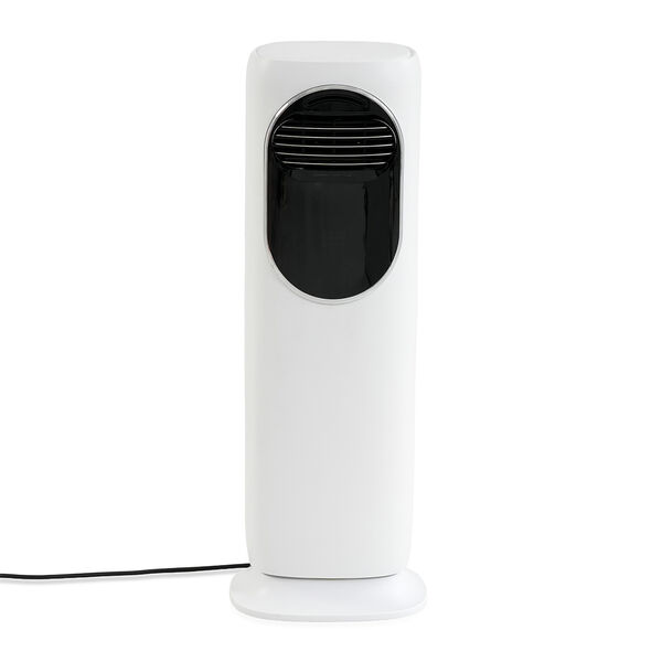 "Warm and cool dual use Bladeless design air outlet 120&deg;rotating air supply 3 wind speeds adjustment 2 warm gear power, instant heating Ultrasonic atomization, warm but not dry UV light for sterilization 2 colors light (cool-blue, warm-red) Remote control image number 1