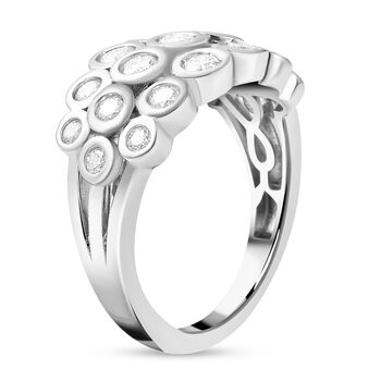 Moissanit Ring - 1,21 ct.