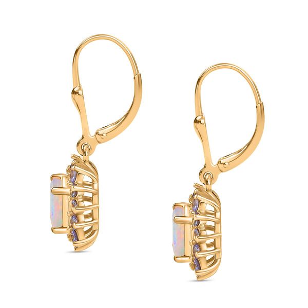 D'Joy äthiopisches Welo Opal, Tansanit und Moissanit Schmuckset image number 11