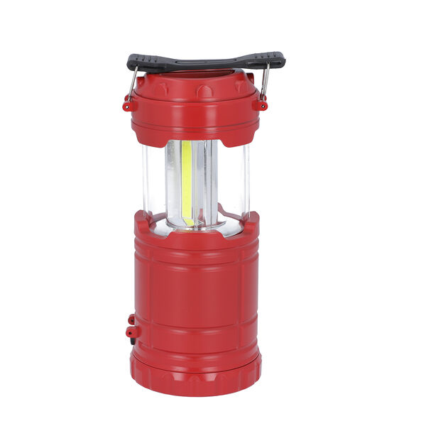 3 in 1 Flammenlaterne mit wei&szlig;em LED-Licht, Flammenlicht und Taschenlampe, rot image number 3