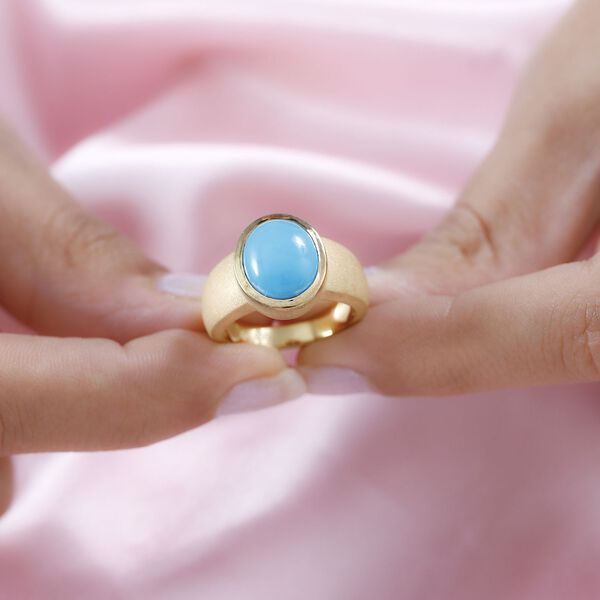 Sleeping Beauty T&uuml;rkis Ring- 4,26 ct. image number 3