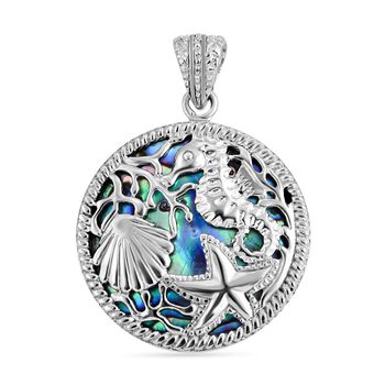 Royal Bali - Abalone Muschel Anh&auml;nger, 925 Silber