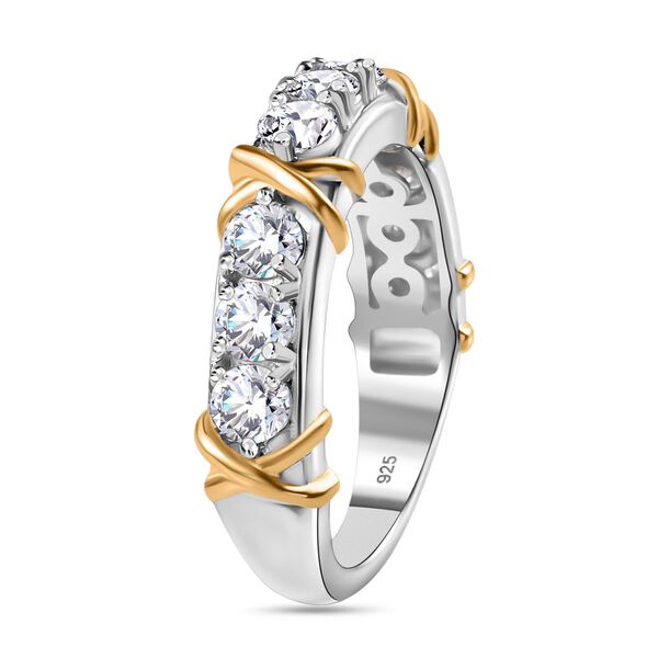 Moissanit Ring - 0,93 ct. image number 5