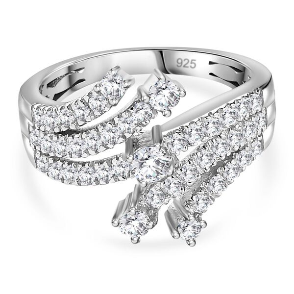 Moissanit Ring, ca. 1,05 ct. image number 0