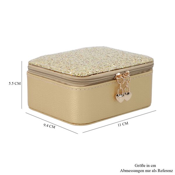 Glitzernde Schmuckschatulle - Gold image number 5