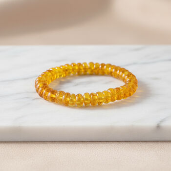 Bernstein Armband Flexible (ca. 18 -19 cm), ca. 45,00 ct.