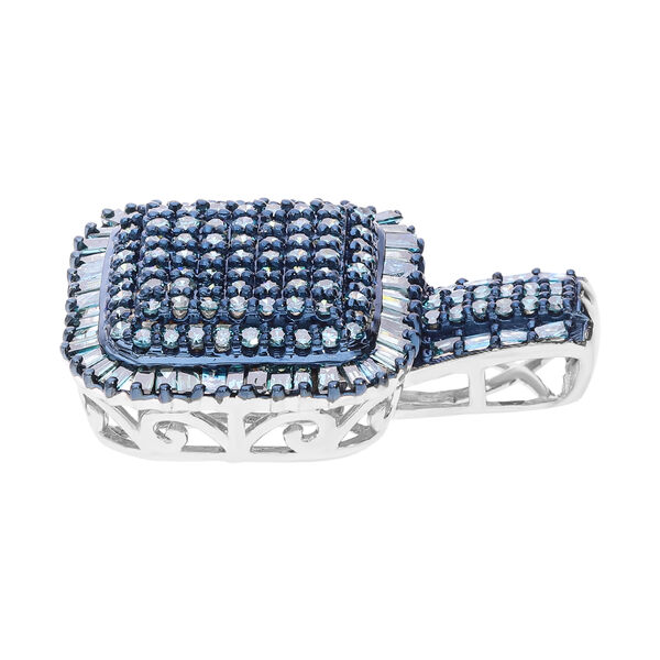 Blauer Diamant-Anhänger - 1 ct. image number 2