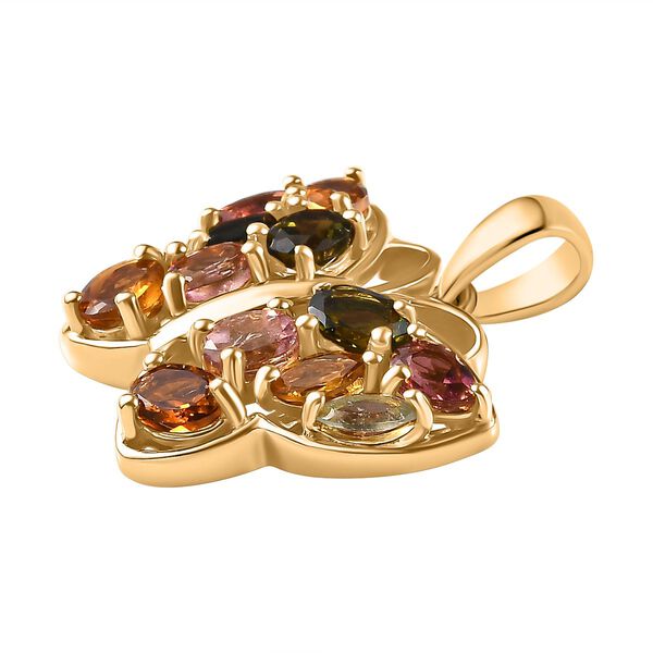 AA Multi-Turmalin Anh&auml;nger - 1,58 ct. image number 4