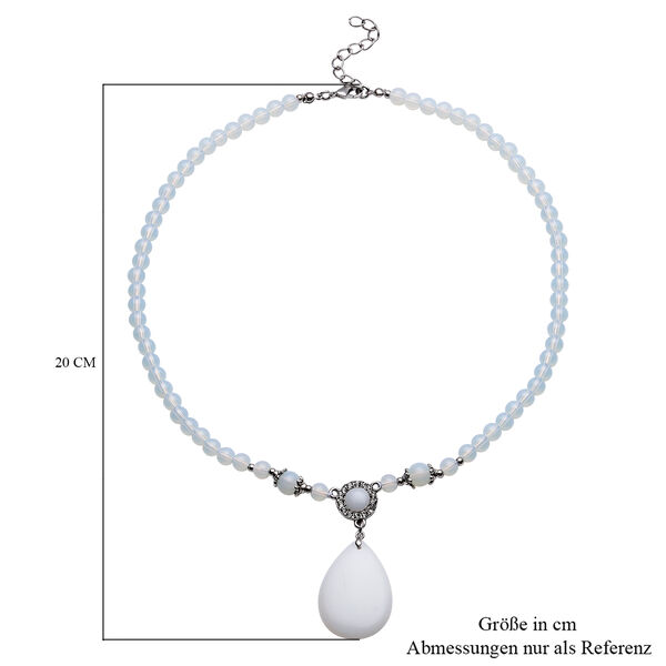 Opalit Halskette in Silberton image number 6
