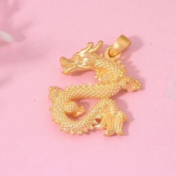 Drachen Anh&auml;nger in 999 Gold