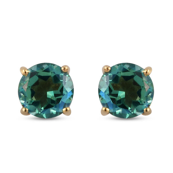 Pfau Triplett Quarz Ohrstecker - 2,85 ct.