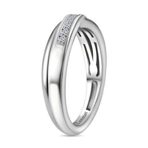 LUXURIANT DIAMOND- SI-GH Labor Diamant Ring, 925 Silber rhodiniert - 0,25 ct. image number 5