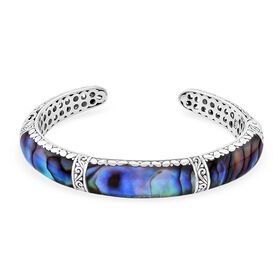 Royal Bali Kollektion- Abalone Muschel Armreif, 19cm
