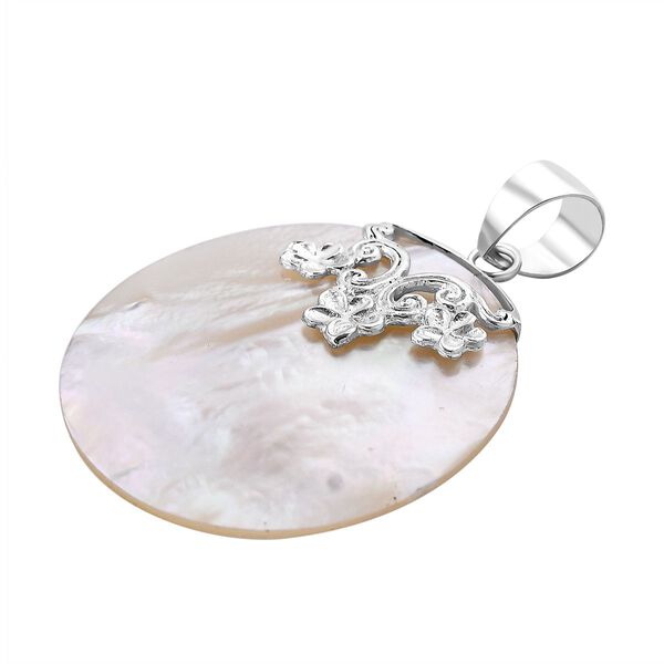 Royal Bali - Perlmutt Anh&auml;nger 925 Silber image number 3