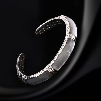 Royal Bali Kollektion- Perlmutt Armreif, 19cm