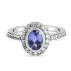 AA Tansanit und Zirkon Ring - 1,44 ct. image number 0
