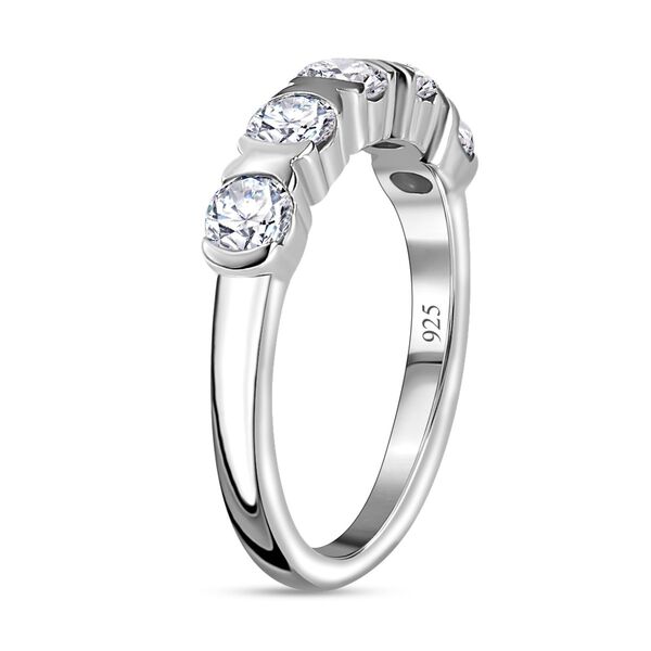 Moissanit Ring- 0,76 ct. image number 6