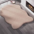 Premium Selektion - superweicher Teppich aus langem Kunstfell, 160x230 cm, Beige image number 0