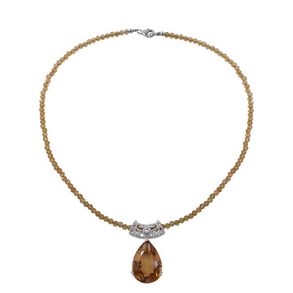 Citrin Schmuckset - 61,20 ct. image number 3