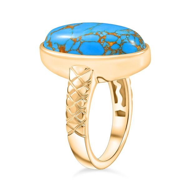 EverTrue blauer Türkis Ring - 8,70 ct. image number 4