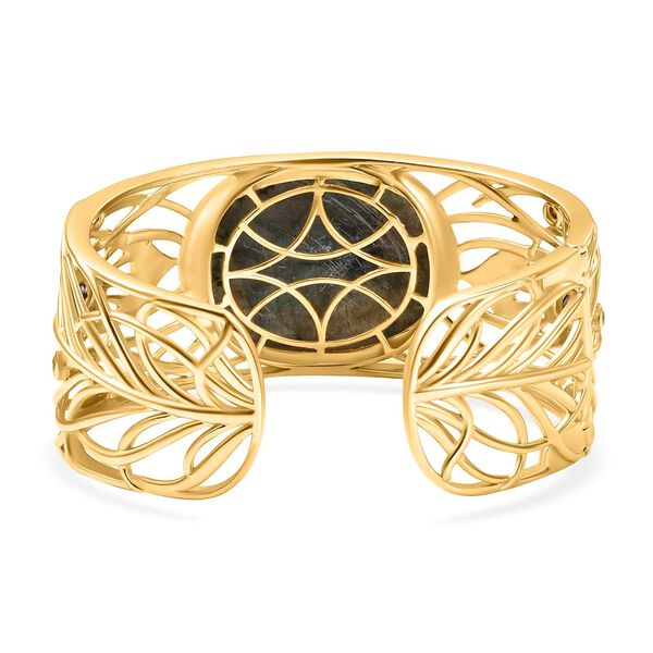 Labradorit und Multi-Edelstein-Armreif, 19 cm - 84,95 ct. image number 5