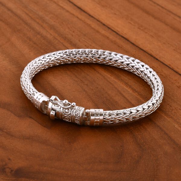 Royal Bali Kollektion - Tulang Naga Armband in 925 Silber image number 1