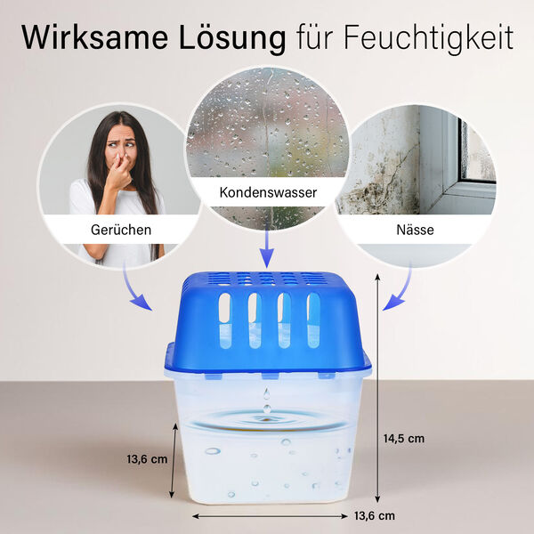 Luftentfeucher, inkl. 2 Filter, Lavendel image number 3