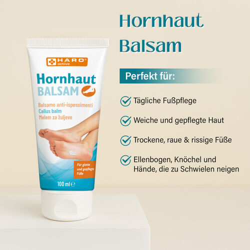 Pflegender CBD-Balsam gegen Hornhaut, 100ml image number 1