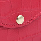 Brieftasche für Damen aus 100% echtem Leder und RFID Schutz, Größe 20,5x10 cm, Rot image number 5