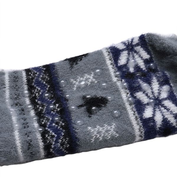 2er Set kuschelige Sherpa Socken, Winter Rentiere image number 2