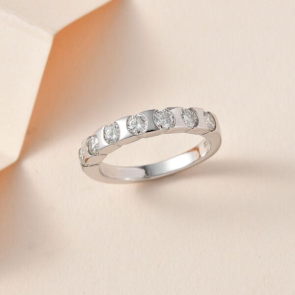 Moissanit Ring - 0,74 ct. image number 10