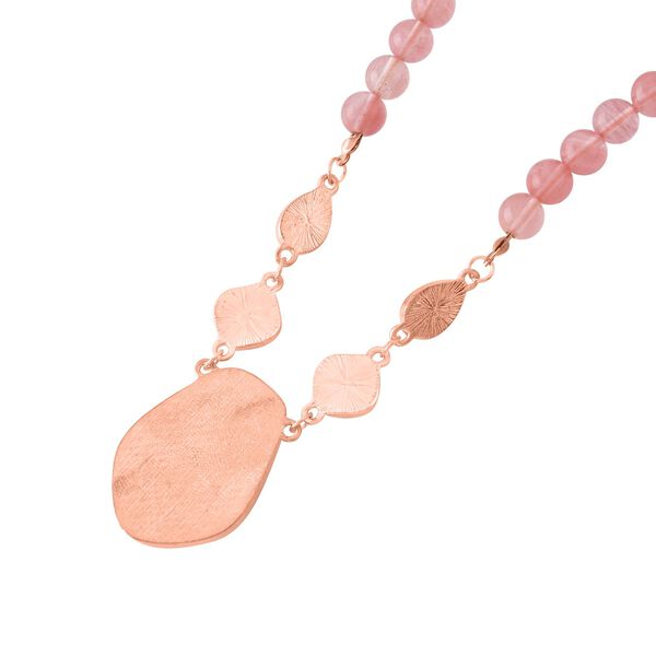 3er Set - Kirsch Quarz Anh&auml;nger mit Kette und Ohrringe, ca. 298.00 ct image number 4