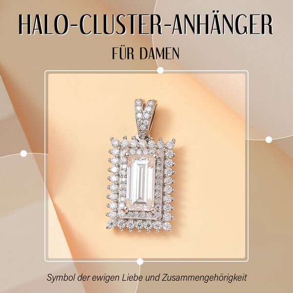 Moissanit Anhänger - 2,89 ct. image number 2