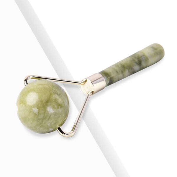 Gr&uuml;ner Jade Roller, Gesichts Massageger&auml;t image number 4