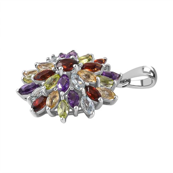 Multi-Edelstein-Anhänger - 2,87 ct. image number 4