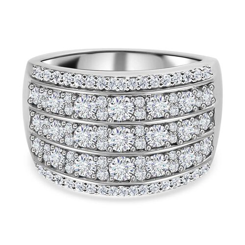 Moissanit Ring - 2,43 ct. image number 0