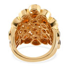 Madeira Citrin Ring 925 Silber vergoldet  ca. 3,77 ct image number 5