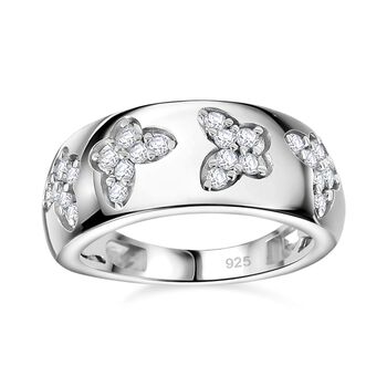 Moissanit Ring - 0,56 ct.