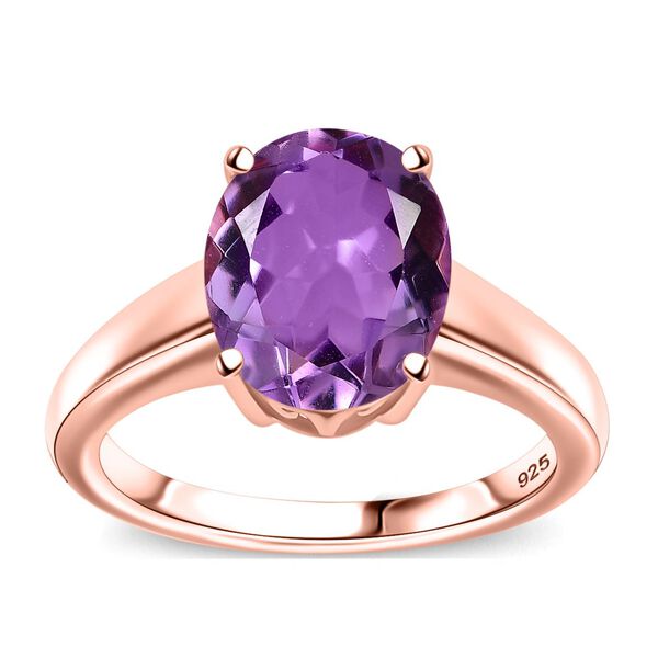 Rose de France Amethyst Ring - 3,29 ct. image number 4