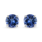 RHAPSODY AAAA Tansanit Ohrringe 950 Platin ca. 1,06 ct