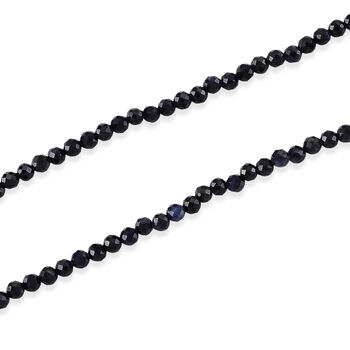 D'Joy Ceylon Saphir 45+5cm Halskette - 20 ct.