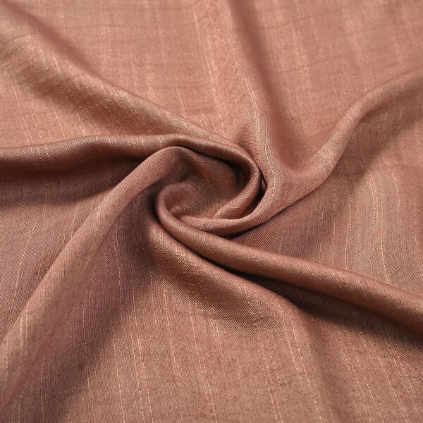 Modischer Schal aus 40% Seide und 60% Leinen, 70x200 cm, Beige image number 6