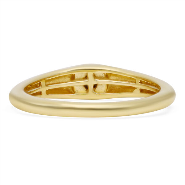 Diamant Ring 925 Silber vergoldet  ca. 0,05 ct image number 5