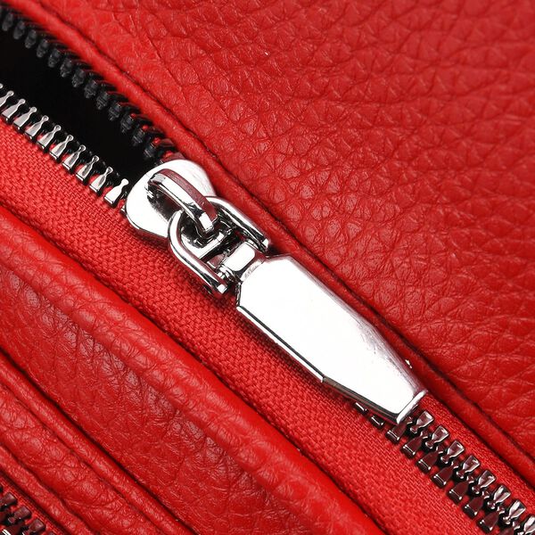 PU Brusttasche, 19x10x30cm, Rot image number 6