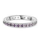 LUSTRO STELLA - Amethyst Zirkonia Ring 925 Silber (Größe 16.00)