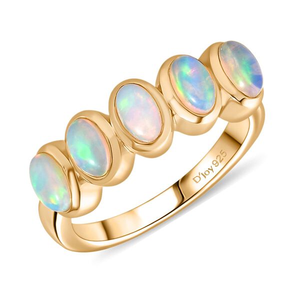 D'Joy AA nat&uuml;rlicher, &auml;thiopischer Welo Opal Ring - 0,86 ct. image number 4
