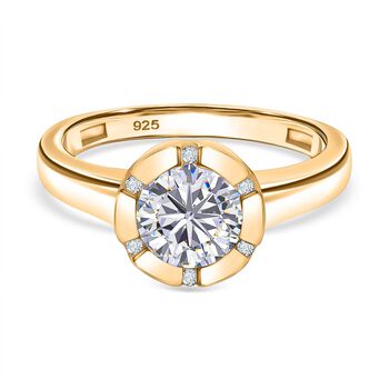 Moissanit Ring - 1,2 ct.